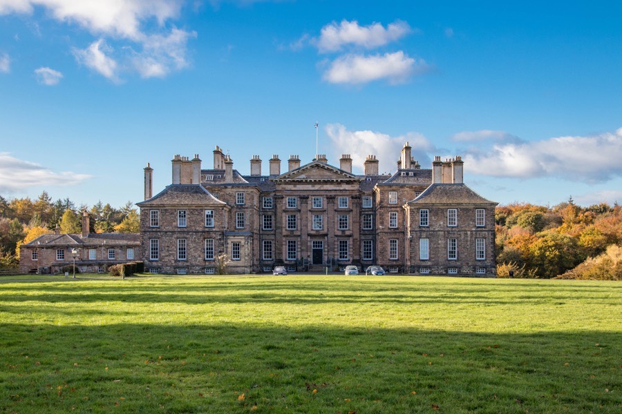 Dalkeith Palace Castle in Dalkeith, Midlothian Stravaiging around